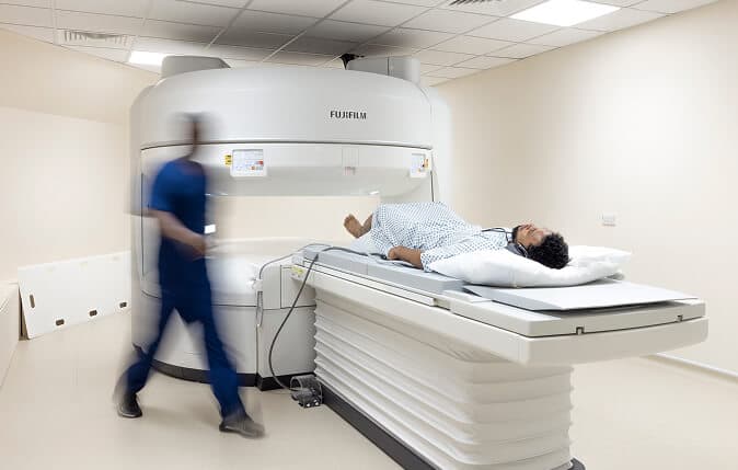 Fujifilm Oasis MRI—The UK’s first wide open MRI scanner, 1.2T, the most powerful in the UK. Provides highly detailed images for confident diagnoses.